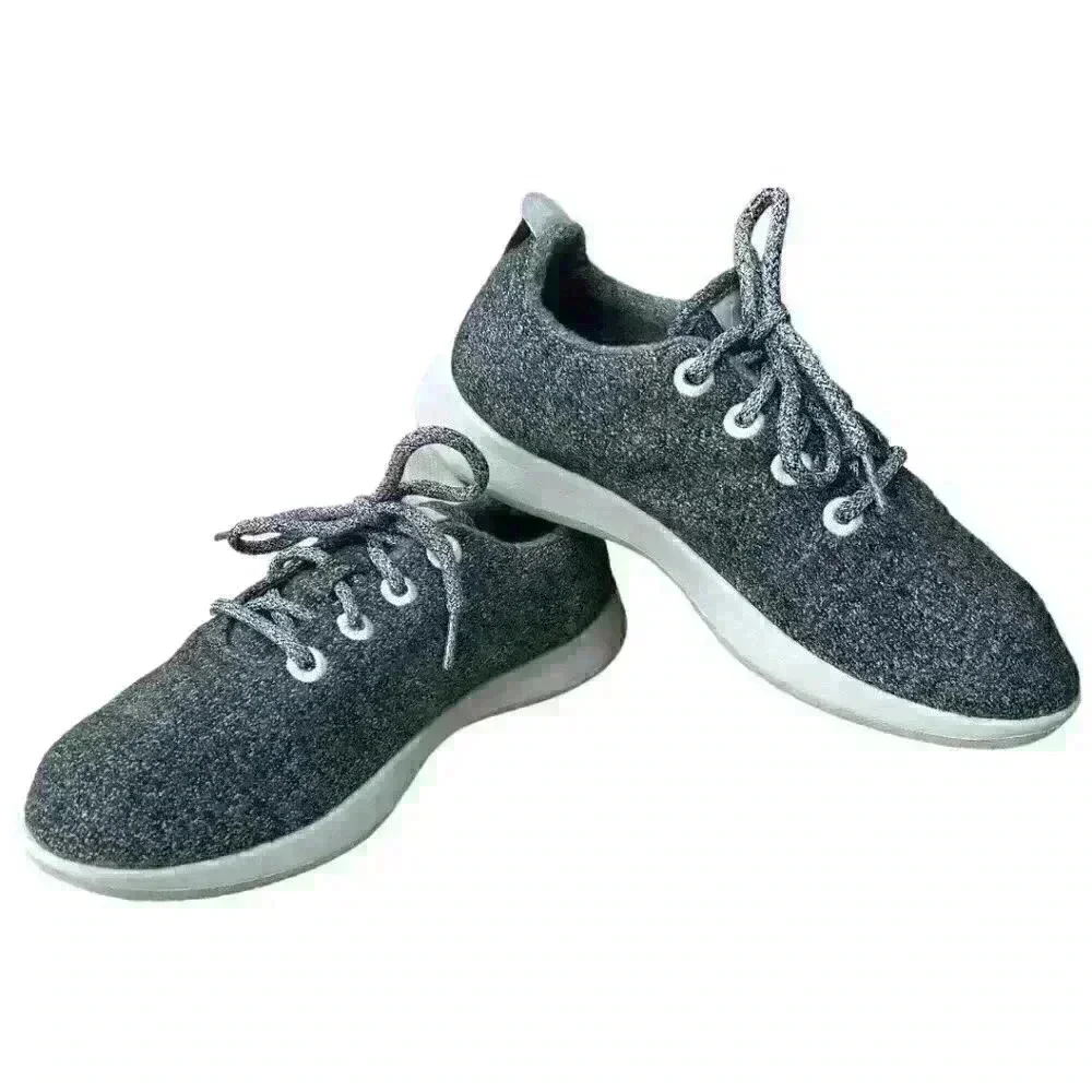 Women's Allbirds Wool Runners Charcoal Gray 0119 NV1 size 9 Merino Wool E…